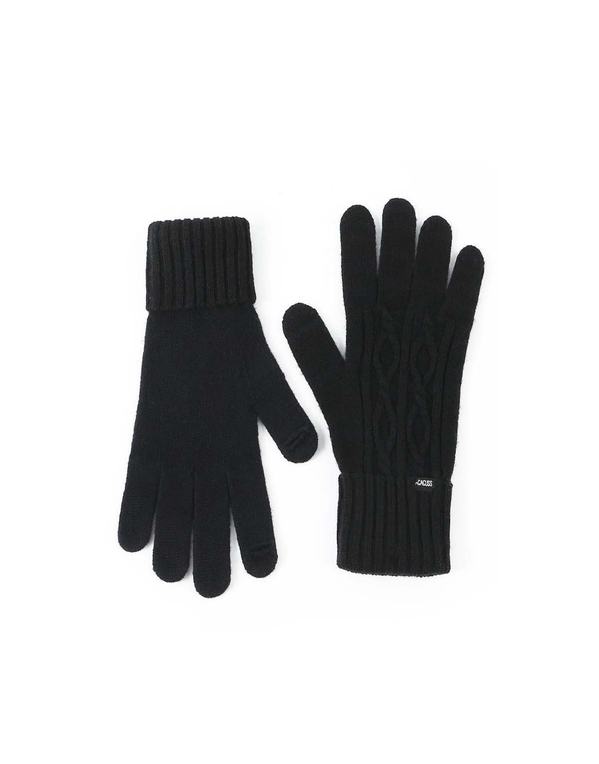 Women's Pure Wool Warm Knitted Gloves-g51